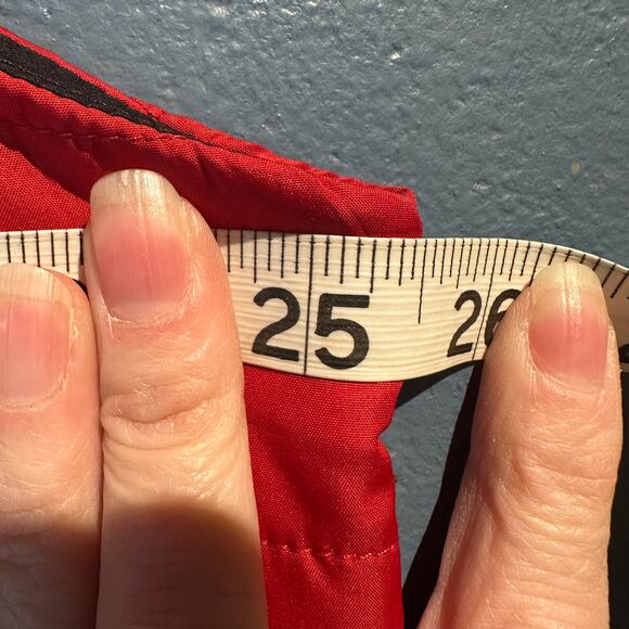 Lauren Active Ralph Lauren Size 2X Quilted Vest Red Black Sporty Warm Cozy Layer - Picture 6 of 8